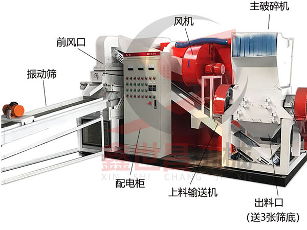 干式铜米机结构图